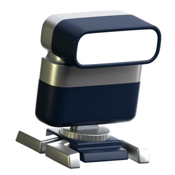Camera Flash 3D Icon png