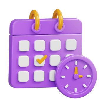 Calendar Appointment 3D Icon png