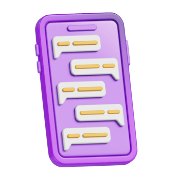 Chat 3D Icon png
