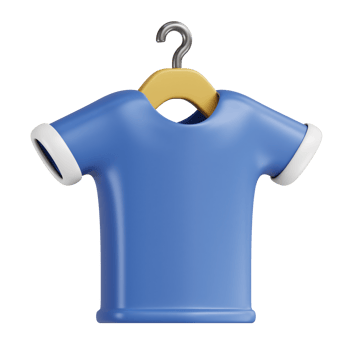 Drying Clothes 3D Icon png