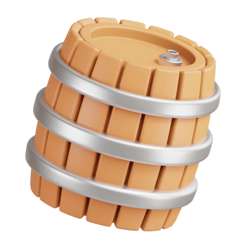 Barrel 3D Icon png