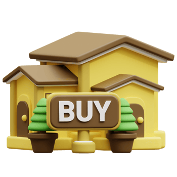 Buy House 3D Icon png