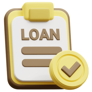 Loan Papers 3D Icon png