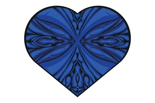 Love Ornament Vector Design For Valentine Decoration