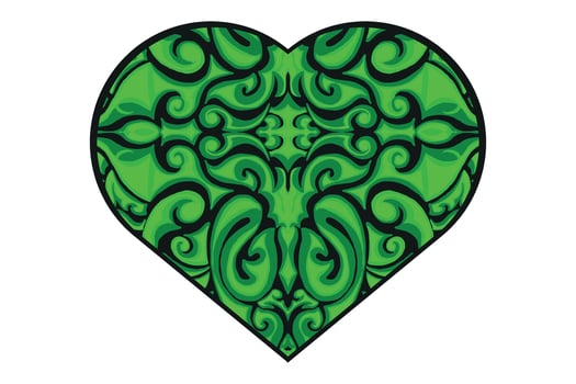 Love Ornament Vector Design For Valentine Decoration