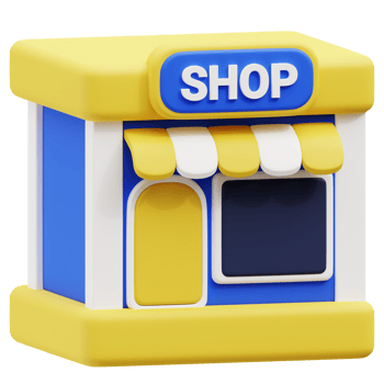 Shop 3D Icon png