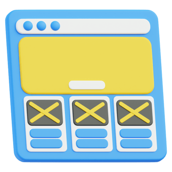 Wire Frame 3D Icon png