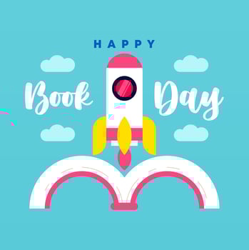Happy World Book Day Illustration Background vector
