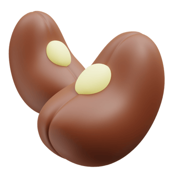 Bean 3d icon png
