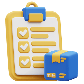 Order List 3d icon png