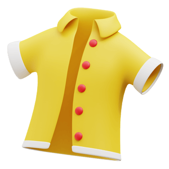 Beach Shirt 3d icon png