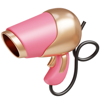 Hairdryer 3d icon png