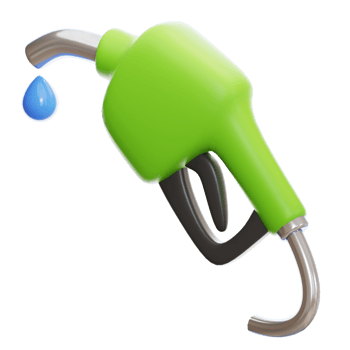Green Fuel 3d icon png