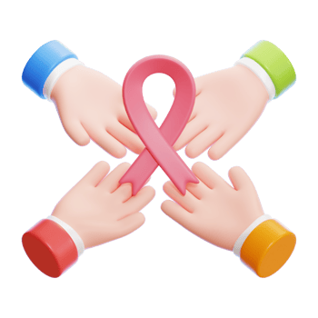 cancer day celebration 3d icon png