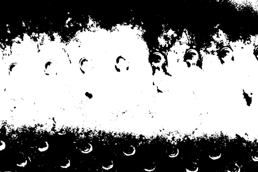 Rustic grunge texture with grain and stains. Abstract noise background. PNG graphic illustration with transparent background.