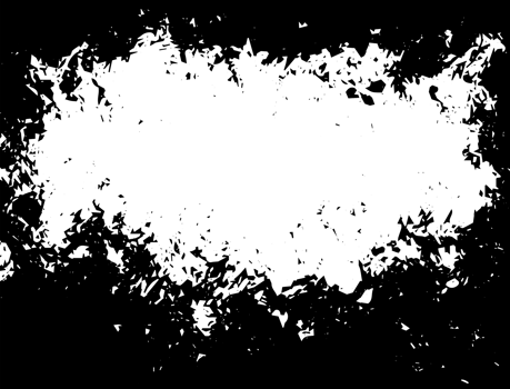 Grunge border texture background. Abstract frame overlay. PNG graphic illustration with transparent background.