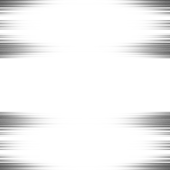 Black striped abstract overlay. Motion effect. PNG graphic illustration with transparent background.
