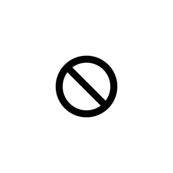 reject icon vector design templates