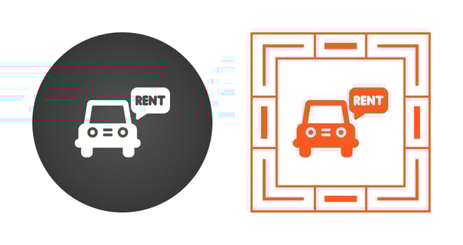 Transportation Service Vector Icon