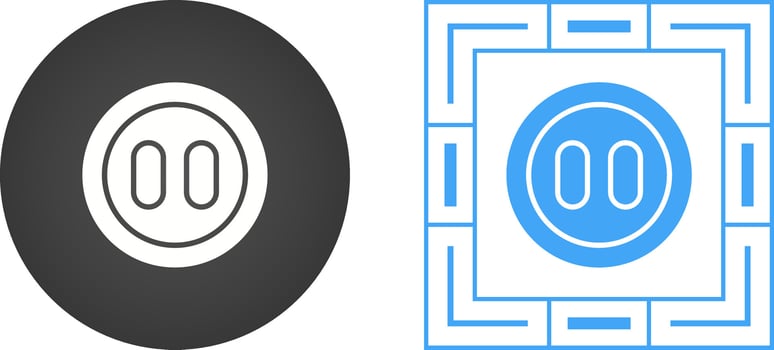 Pause Vector Icon