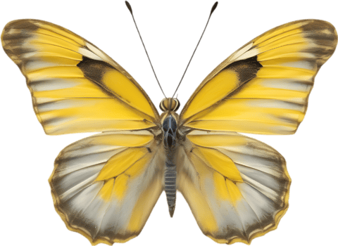 AI generated Colorful and elegant butterfly image. png
