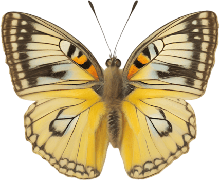 AI generated Colorful and elegant butterfly image. png
