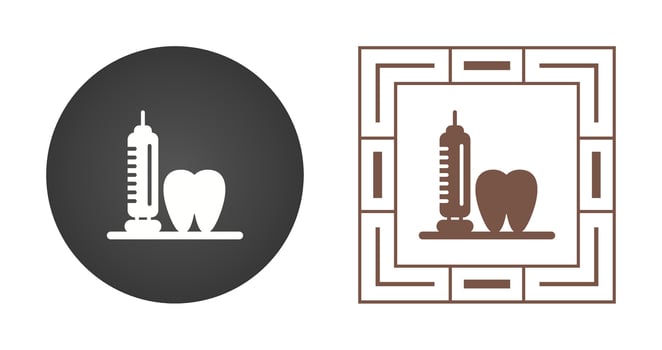 Anesthetic Vector Icon