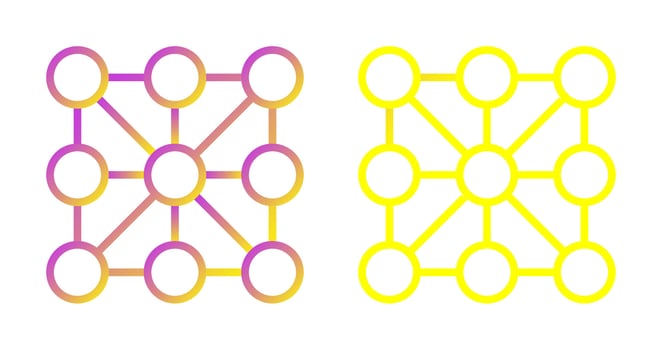 Association Rules Vector Icon