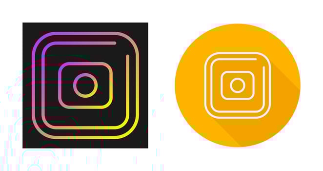 Record Square Vector Icon