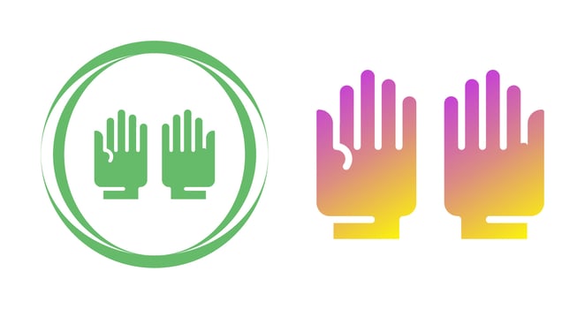 Gloves Vector Icon