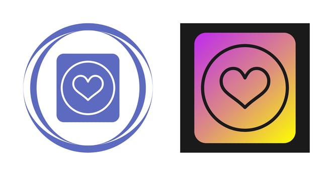 Love Music Box Vector Icon