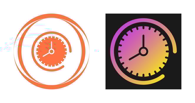 Clock Vector Icon