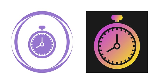Stopwatch Vector Icon