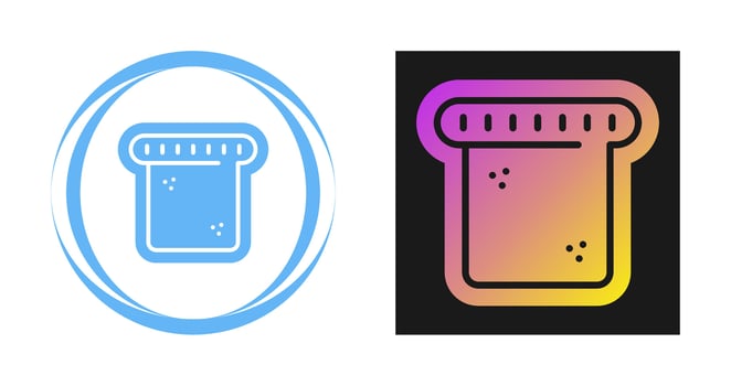 Toast Vector Icon