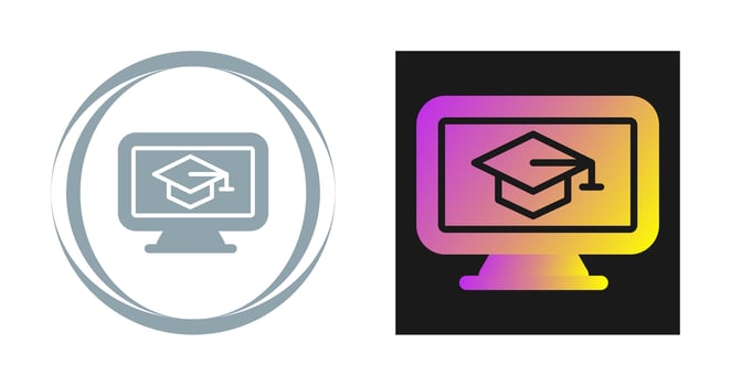 Computer Vector Icon