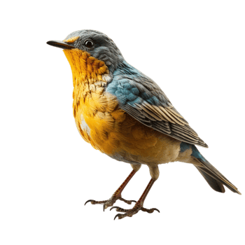 AI generated Bird against transparent background - Ai generated png