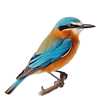 AI generated Bird against transparent background - Ai generated png