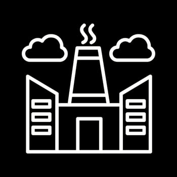 Factory Vector Icon
