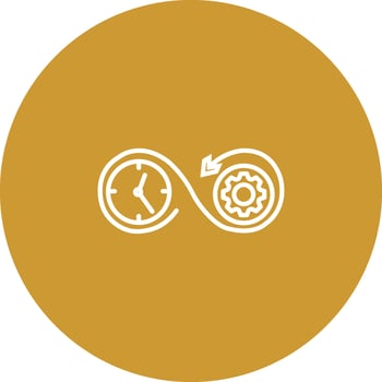 Time Optimization Vector Icon