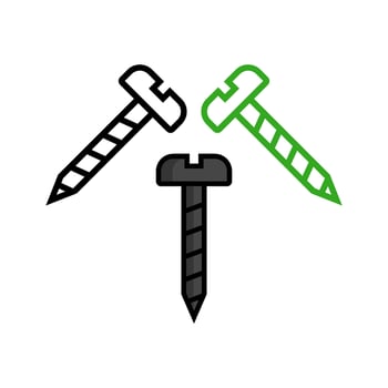 screw icon vector design template