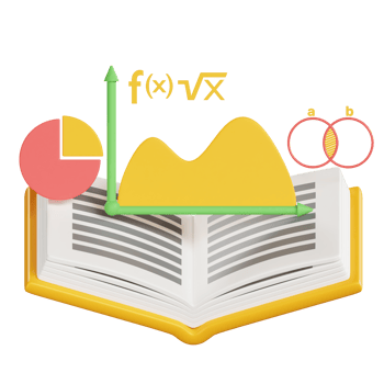 mathematics Book 3D Icon png