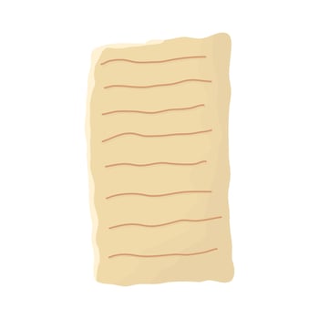 Illustration of paper vector