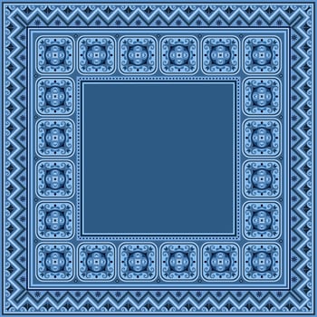Vector abstract decorative ethnic ornamental illustration