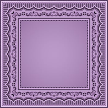 Vector abstract decorative ethnic ornamental illustration