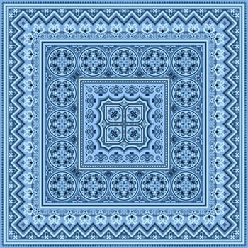 Vector abstract decorative ethnic ornamental illustration