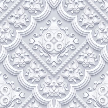 Vector abstract decorative ethnic ornamental seamless pattern