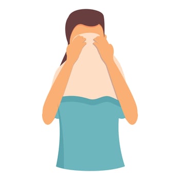 Towel face cleaning icon cartoon vector. Sponge mask vector