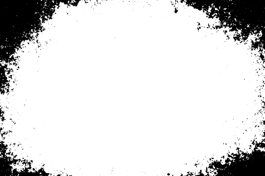 Grunge border texture background. Abstract frame overlay. PNG graphic illustration with transparent background.