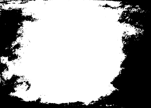 Grunge border texture background. Abstract frame overlay. PNG graphic illustration with transparent background.