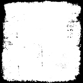 Grunge border texture background. Abstract frame overlay. PNG graphic illustration with transparent background.